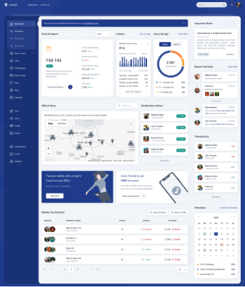 Midone Tailwind HTML Admin Template